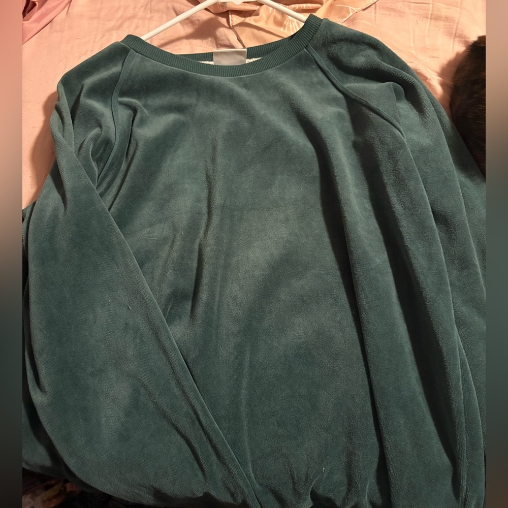 KNOX ROSE sweatshirt in green